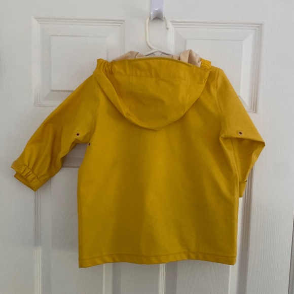 Yellow Lands End Raincoat - Picture 4 of 4